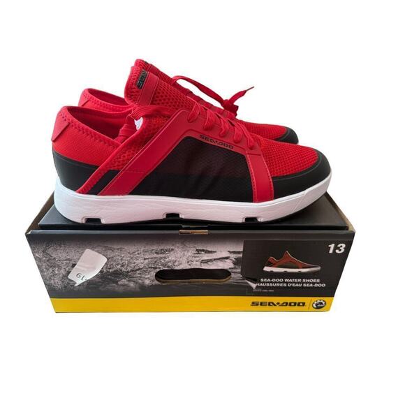 NIB Sea-Doo Men\'s Red Rouge Water Shoes Size 13 main image 6